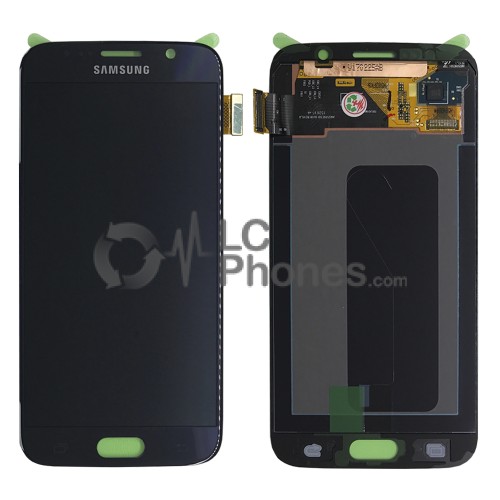 Samsung Galaxy S6 G920F - Full front LCD Digitizer Black < Service Pack >