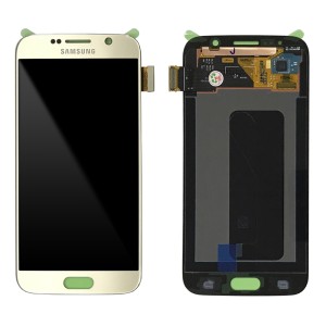 Samsung Galaxy S6 G920F - Full front LCD Digitizer Gold 