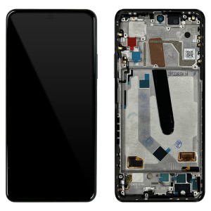 Xiaomi Mi 11X Pro / MI 11i / Mi 11 Pro / Poco F3 - Full Front LCD Digitizer with Frame Cosmic Black