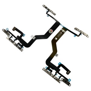 iPhone 12 / 12 Pro - Power & Volume Flex Cable with Metal Bracket