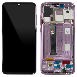 Xiaomi Mi 9 - Full Front LCD Digitizer with Frame Lavender Violet