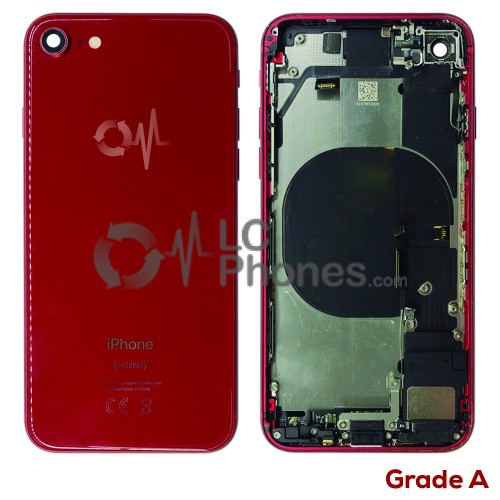 iPhone 8 - Back Housing Cover Full Assembly Grade A Red (Original Used)