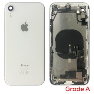 iPhone XR - Back Housing Cover Full Assembly Grade A White 