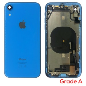 iPhone XR - Back Housing Cover Full Assembly Grade A Blue 