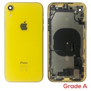 iPhone XR - Back Housing Cover Full Assembly Grade A Yellow 