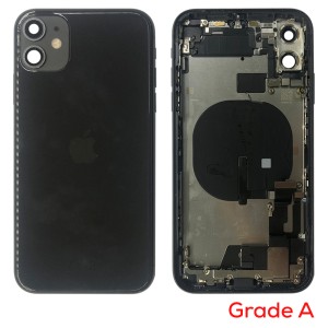iPhone 11 - Back Housing Cover Full Assembly Grade A Black 