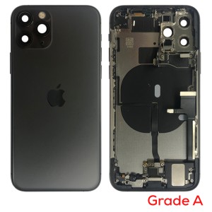 iPhone 11 Pro - Back Housing Cover Full Assembly Grade A Matte Space Gray 