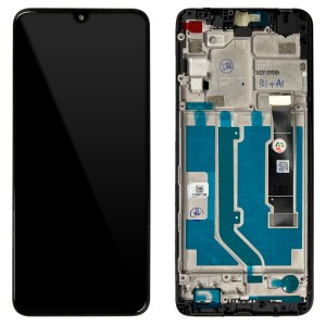 TCL 20 SE T671H - Full Front LCD Digitizer with Frame Black