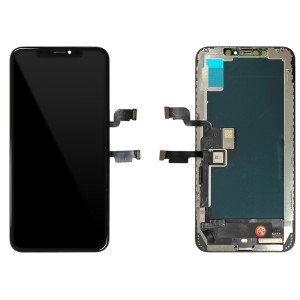 iPhone XS MAX - Full Front LCD Digitizer Black In-Cell TianMa EK Pro