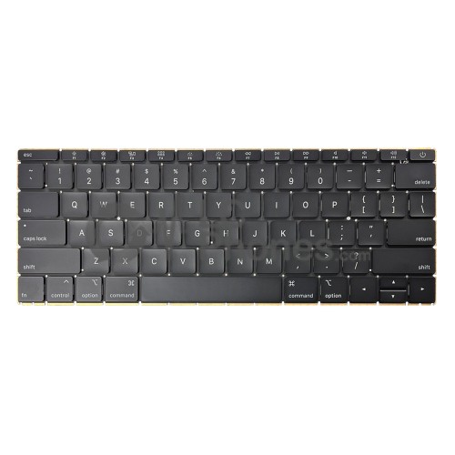 Macbook A1534 12 inch 2016 MF856 - American Keyboard US Layout with Backlight