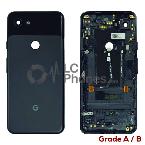 Google Pixel 3a - Back Housing Cover Black (Original Used) Grade A/B