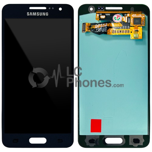 Samsung Galaxy A3 A300 - Full Front LCD Digitizer Black (Original Remaded)