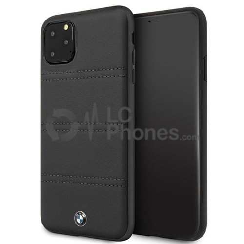 iPhone 11 Pro Max - BMW Etui Hardcase Black Signature Horizontal Lines