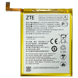 ZTE Blade A51 / A7s - Battery Li3839T43P8h826348 4000mAh 15.2Wh