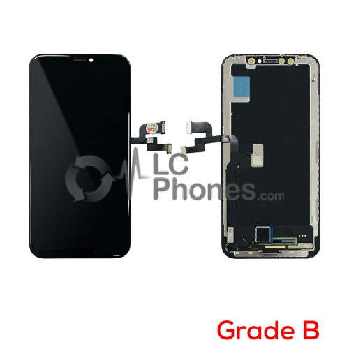 iPhone X - Full Front OLED Digitizer Black (Original) Take Out Grade B