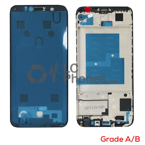 Huawei Y5 (2018) / Y5 Prime (2018) - LCD Frame Black (Original Used) Grade A/B