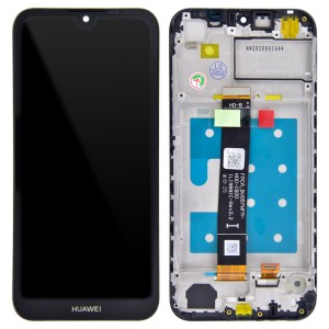 Huawei Y5 (2019) / Honor 8S - Full Front LCD Digitizer With Frame Black 