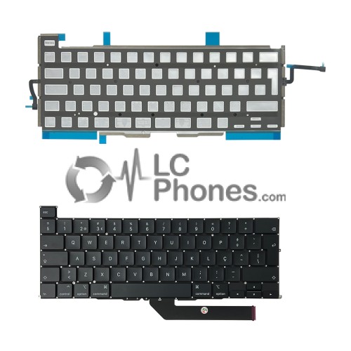 Macbook Pro 16 inch A2141 - Portuguese Keyboard PT Layout with Backlight