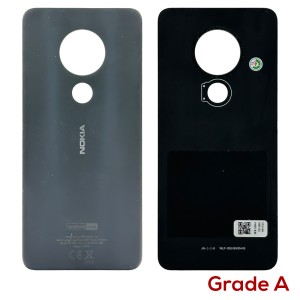 Nokia 7.2 Ta-1196 - Battery Cover Black  Grade A