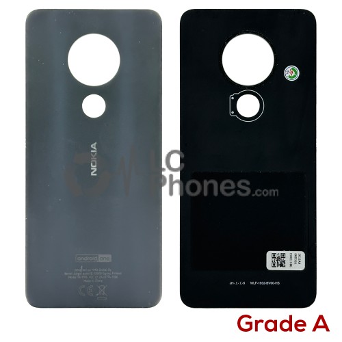 Nokia 7.2 Ta-1196 - Battery Cover Black (Original Used) Grade A
