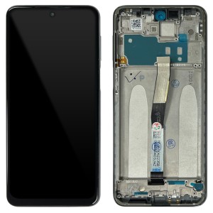 Xiaomi Redmi Note 9 Pro - Full Front LCD Digitizer with Frame Glacier White