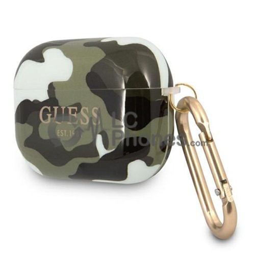 AirPods Pro - Guess Cover Green Camo Collection