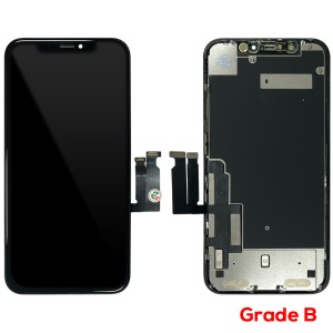 iPhone XR - Full Front LCD Digitizer Black  Take Out Grade B