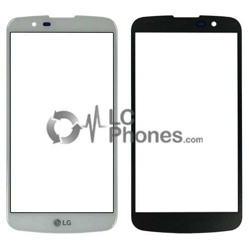 LG K10 K420N / K10LTE / Q10 / K420 / K430 - Front Glass White