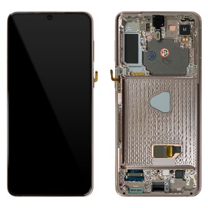 Samsung Galaxy S21+ 5G G996 - Full Front LCD Digitizer With Frame Phantom Violet 