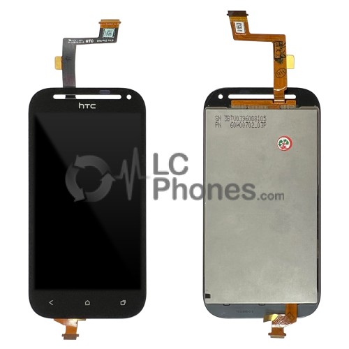 HTC One SV / C520e - Full Front LCD Digitizer Black