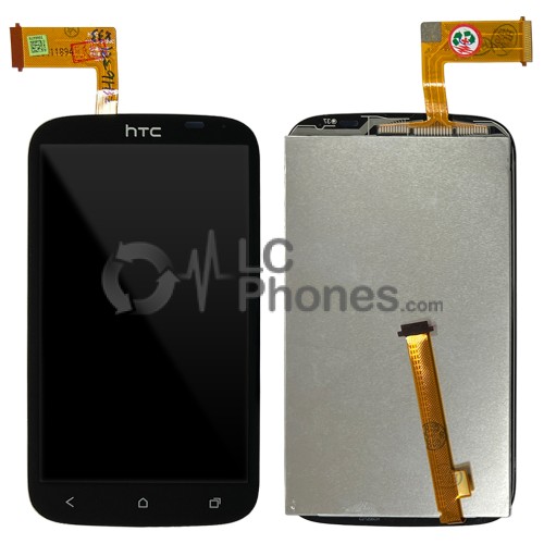 HTC Desire X - Full Front LCD Digitizer Black