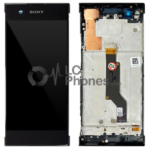 Sony Xperia XA1 G3121 / G3112 - Full Front LCD Digitizer with Frame Black