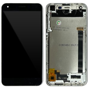 Elephone S1 - Full Front LCD Digitizer with Frame Black HIFAY 15-32402-2684-1