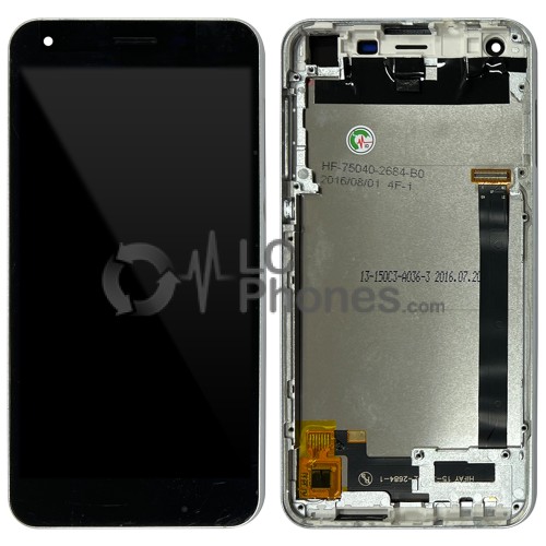 Elephone S1 - Full Front LCD Digitizer with Frame Black HIFAY 15-32402-2684-1