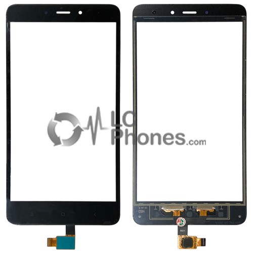 Xiaomi Redmi Note 4 -  Front Glass Black