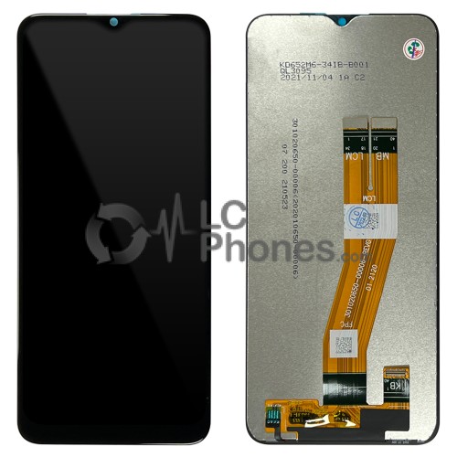 Samsung Galaxy A02s A025 (LATAM) - Full Front LCD Digitizer Black