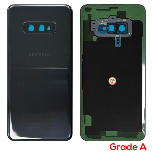 Samsung Galaxy S10e G970 -  Battery Cover with Camera Lens Black  Grade A