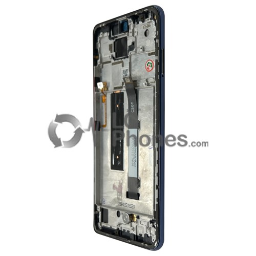 Xiaomi Mi 10T Lite 5G - Full Front LCD Digitizer with Frame Pearl Gray < Service Pack >