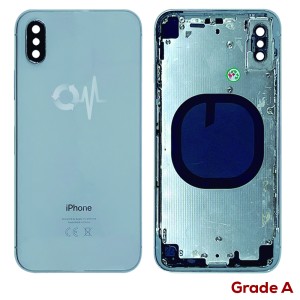 iPhone X - Back Housing Cover Grade A Silver 