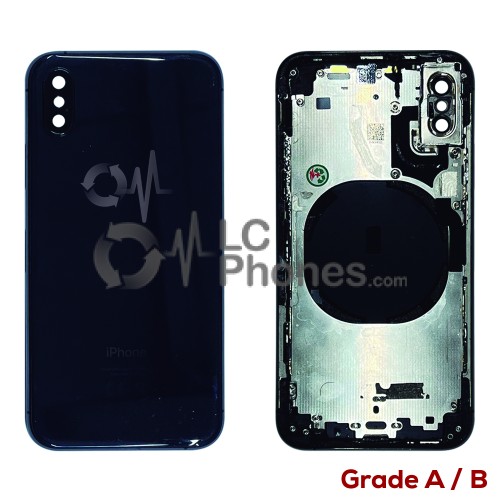 iPhone XS - Back Housing Cover Grade A/B Space Gray (Original Used)