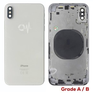 iPhone XS Max - Back Housing Cover Grade A/B Silver 