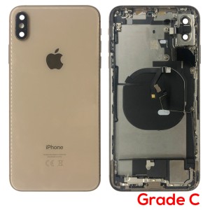 iPhone XS Max - Back Housing Cover Full Assembly Grade C Gold 