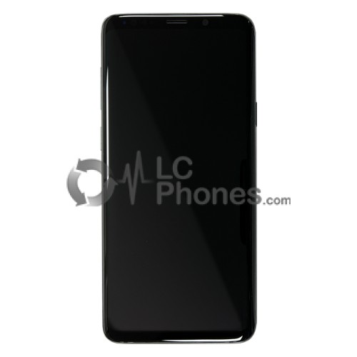 Samsung Galaxy S9 Plus G965F - Full Front LCD Digitizer With Frame Titanium Gray < Service Pack >