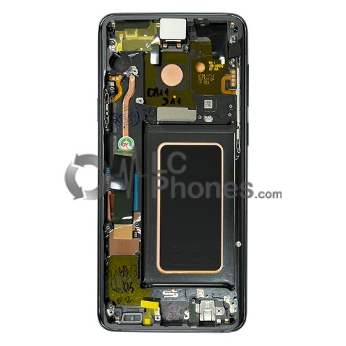 Samsung Galaxy S9 Plus G965F - Full Front LCD Digitizer With Frame Titanium Gray < Service Pack >