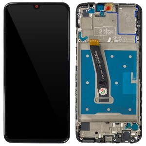 Huawei P Smart (2020) - Full Front LCD Digitizer with Frame Black 