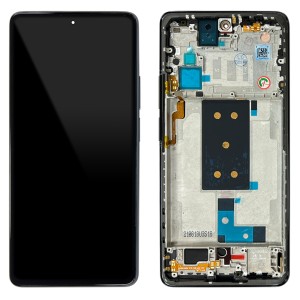 Xiaomi 11T Pro - Full Front LCD Digitizer with Frame Meteorite Gray 