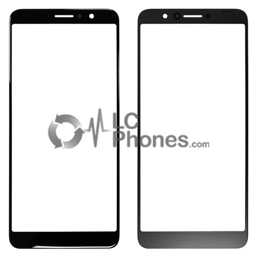 Alcatel 1x (2019) 5008Y - Front Glass Black