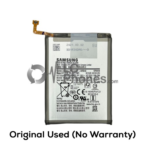 Samsung Galaxy A02 A022 / A04s A047 / A12 A125 / A12 Nacho / A21s A217 / M12 M127 / A13 A135 - Battery EB-BA217ABY 5000 mAh 19.25Wh (No Warranty)