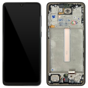 Samsung Galaxy A33 5G A336 - Full Front LCD Digitizer with Frame Black 