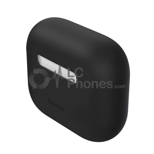 AirPods 3 - Baseus Super Thin Silicone Case Black (WIAPPOD-CBZ01)